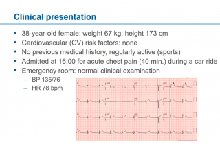 Image from webinar on Case Studies Presenting as ACS